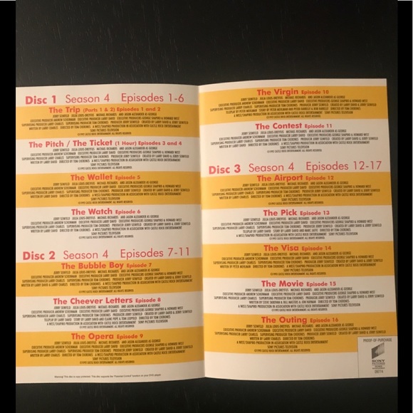 Seinfeld Season 4 box set - NEW - Picture 5 of 5